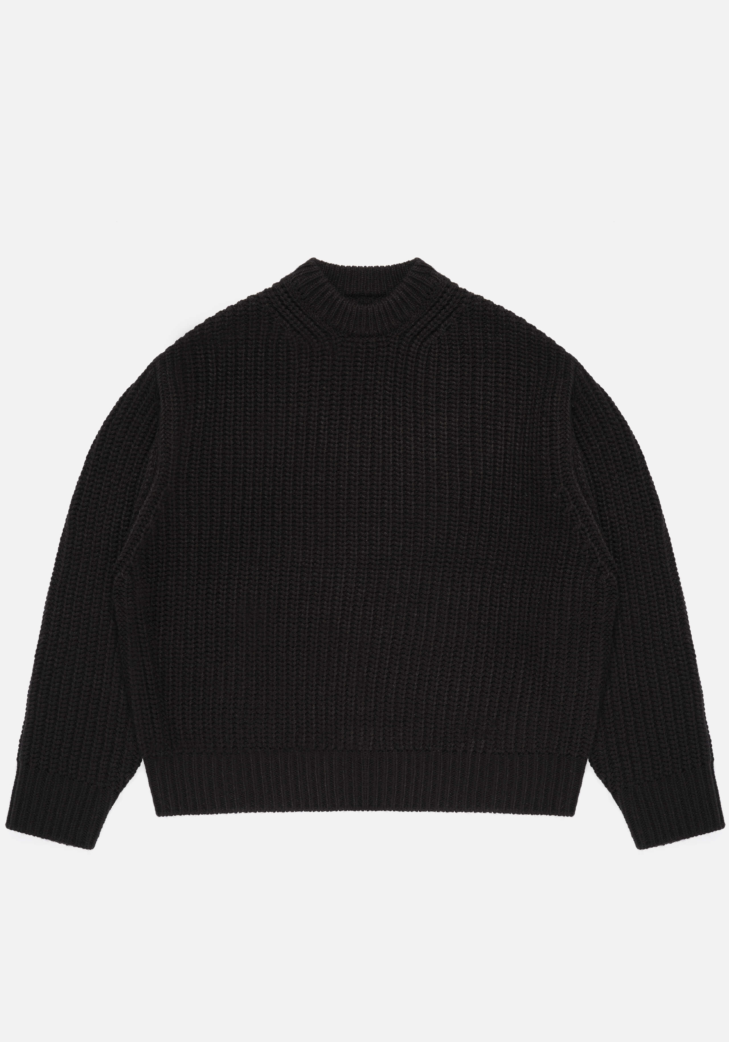 MKI CHUNKY RIB KNIT CREWNECK