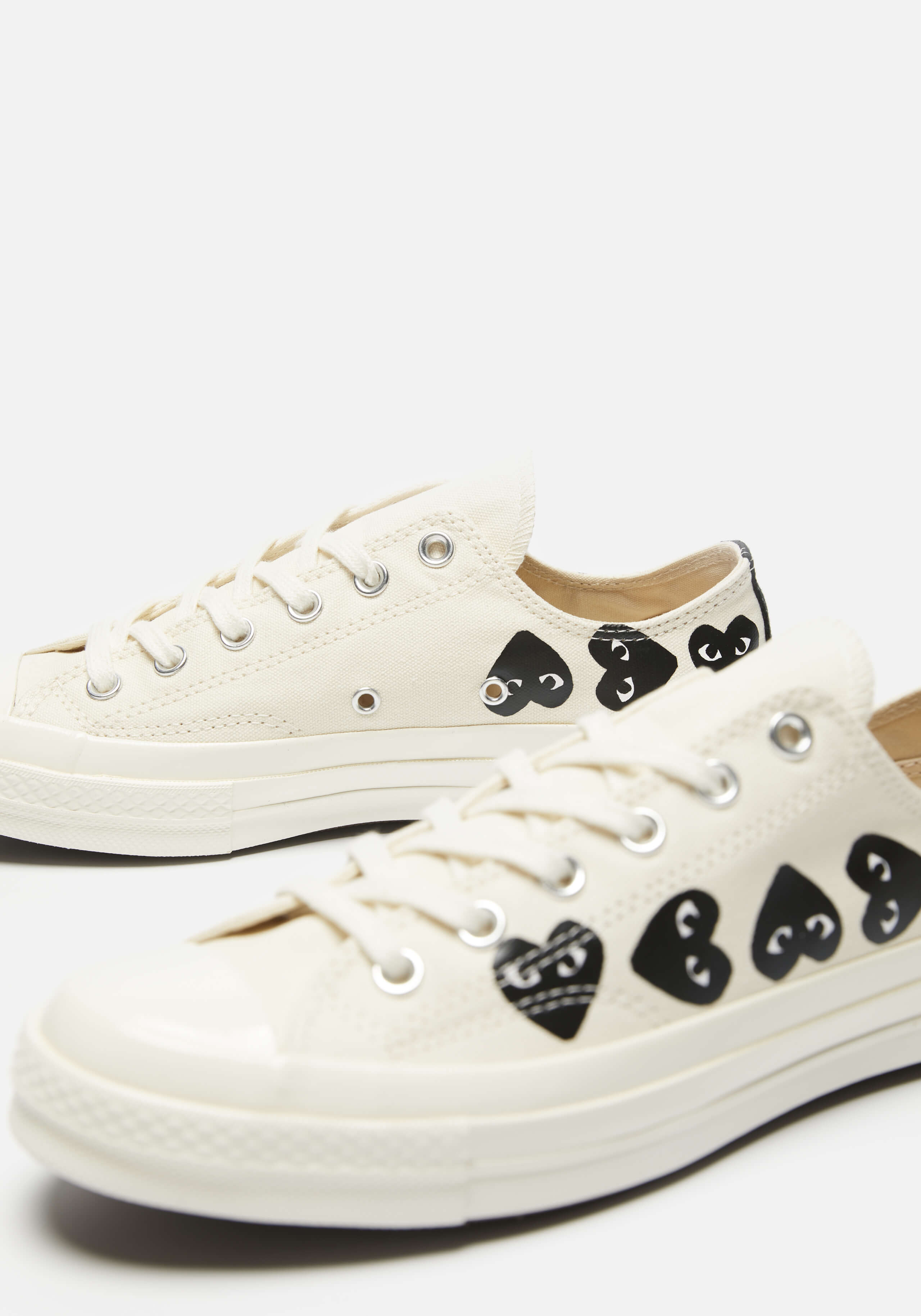 CDG PLAY CONVERSE MULTI HEART 70S LOW