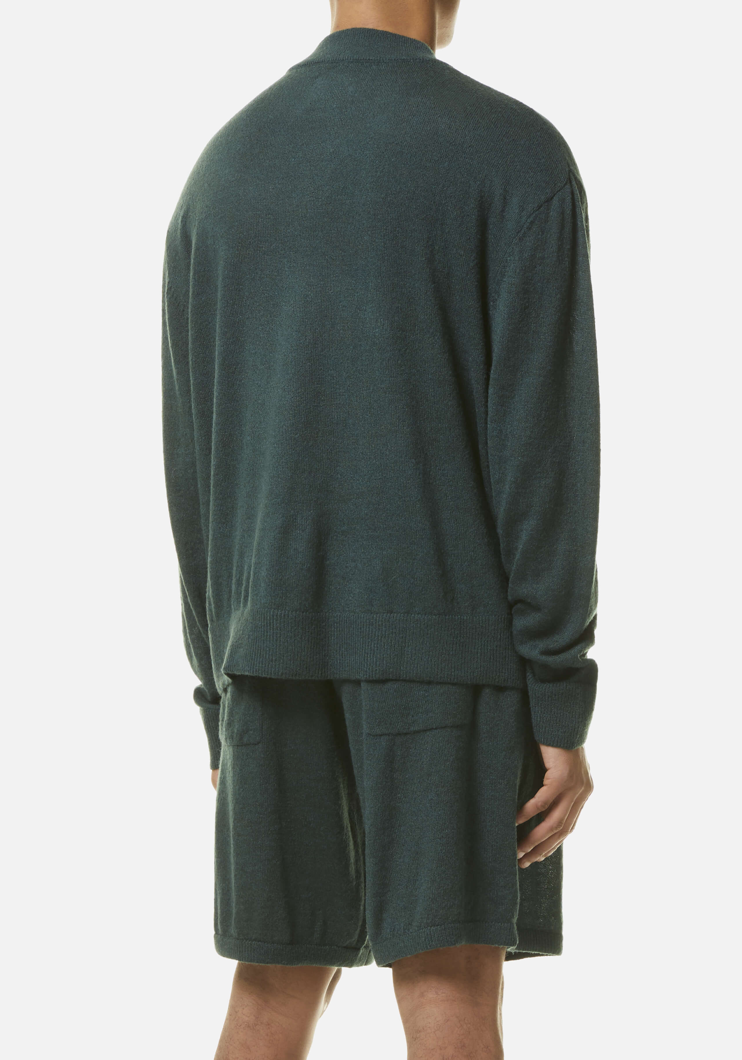 MKI LIGHTWEIGHT MOHAIR KNIT CREWNECK