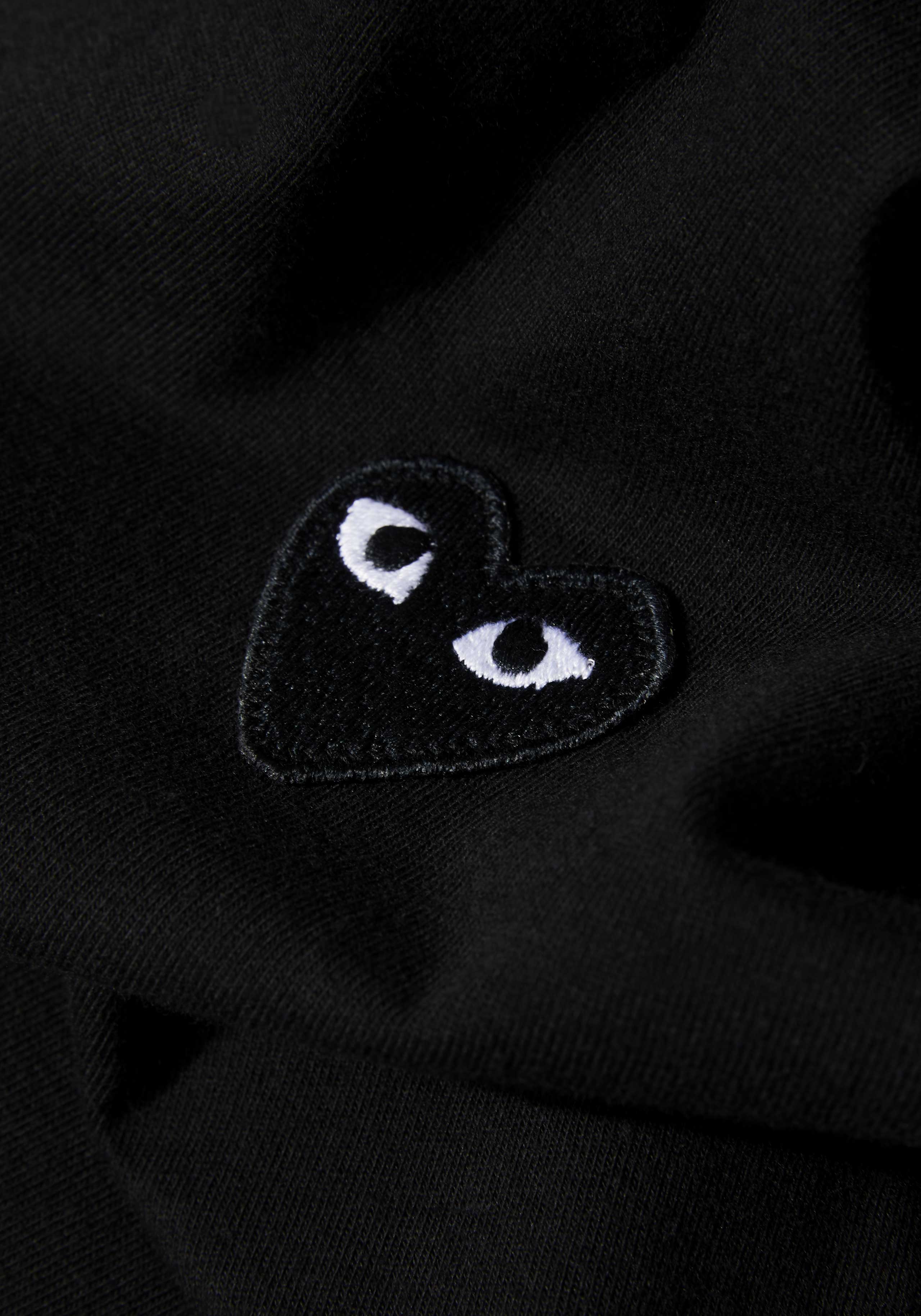 COMME DES GARCONS PLAY BLACK HEART LONG SLEEVE MKI MIYUKI ZOKU